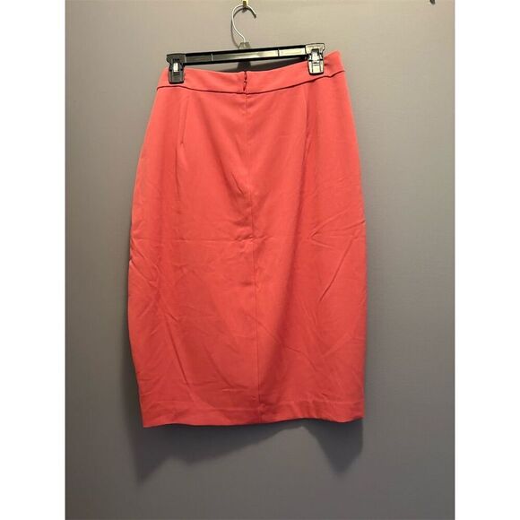 NY & Company Women's Pink Knee Length Pencil Skirt Size 12 - Picture 3 of 8